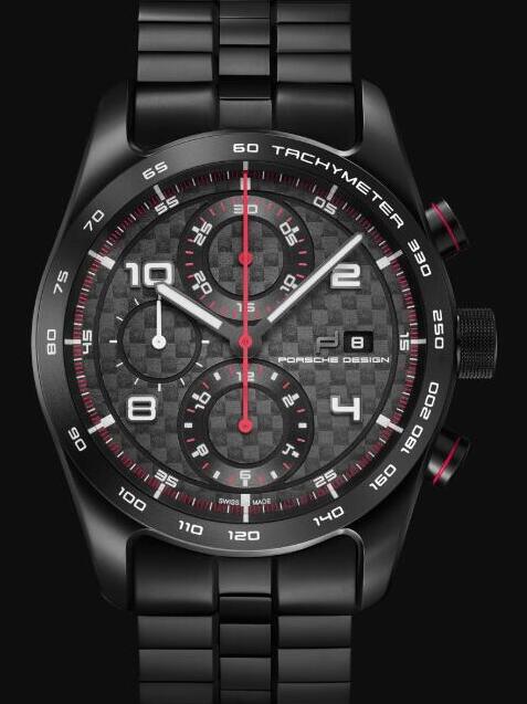 Replica Porsche Design Watch CHRONOTIMER SERIES 1 ALL BLACK CARBON 4046901408749